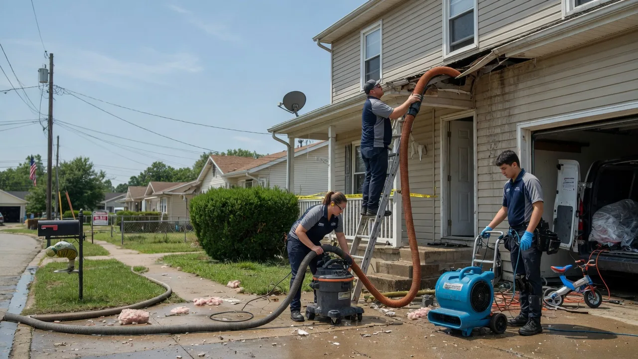 Water Damage Restoration in Fremont, MI near me